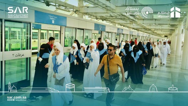 قطار المشاعر ينقل أكثر من مليوني راكب خلال موسم الحج