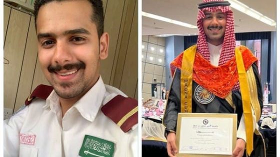 حارس أمن سعودي يحقق طموحة وينال درجة الماجستير