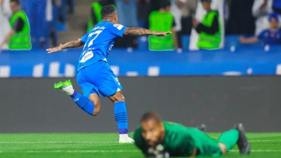 “هاتريك” مالكوم يقود الهلال للفوز على أبها