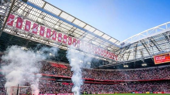 إلغاء مباراة أياكس وفينوورد بسبب شغب الجماهير