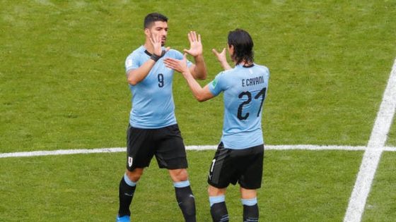 استبعاد سواريز وكافاني من قائمة منتخب أوروغواي