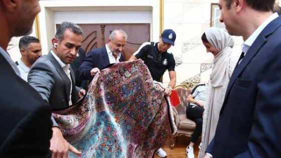 استقبال حاشد لرونالدو والنصر في إيران.. وسجادة تحمل اسم “الدون”