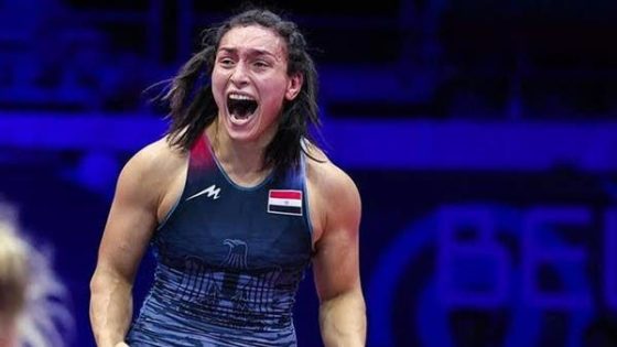 المصرية سمر حمزة تتصدر التصنيف العالمي للمصارعة
