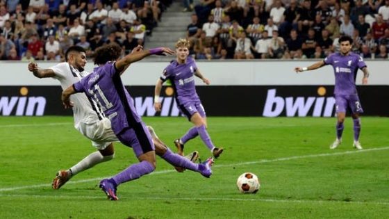 صلاح يسجل في فوز ليفربول الأول بالدوري الأوروبي