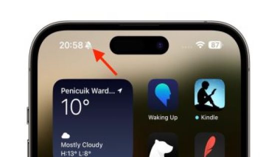 خطوات.. كيفية إخفاء أيقونة جرس الوضع الصامت فى شريط الحالة على iPhone 15 Pro