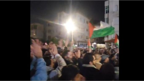 حشود أمام سفارة الاحتلال في عمّان.. وصور السنوار تُرفع …