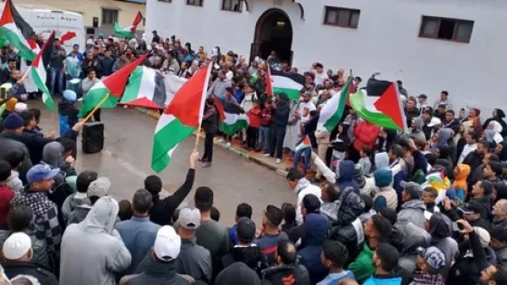عشرات المدن المغربية تنتفض دعما لغزة مطالبة بوقف الحرب …