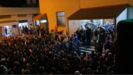 مظاهرة ضخمة في الكرك جنوبي الأردن تهتف للضيف.. “يابو …