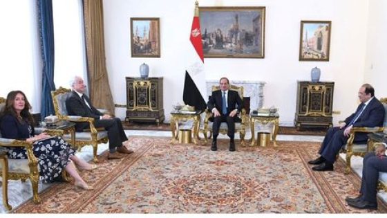 السيسي يلتقي رئيس الـCIA ويبحثان جهود وقف إطلاق النار …