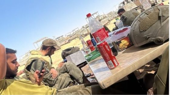 صور نشرها جندي كشفت الحشود التي قصفتها “القسام” في كرم …