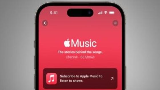 أبل ستعلن عن ميزات محسنة لتطبيق الموسيقى فى مؤتمر WWDC.. تقرير