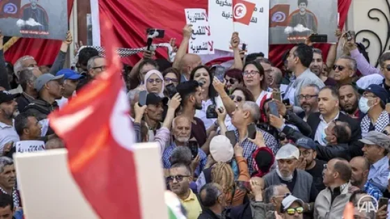 وقفة احتجاجية في تونس للإفراج عن المعتقلين وتحديد موعد …