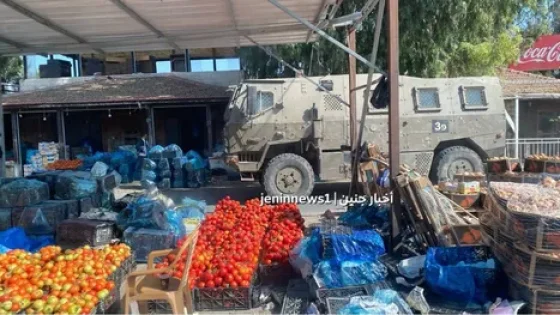 جيش الاحتلال يقتحم جنين.. حطّم مركبات الأهالي (شاهد) …