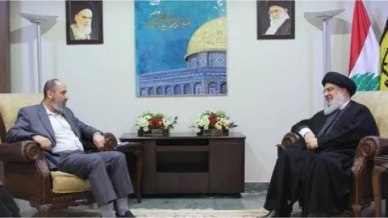 نصر الله يستقبل الأمين العام لـ”الجماعة الإسلامية”.. هذا …