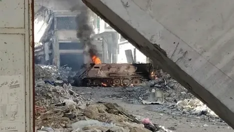 معارك شرسة مع الاحتلال بحي “الشجاعية”.. واشتعال ناقلة …